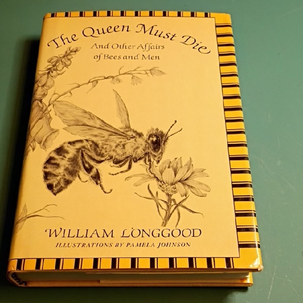 The Queen Must Die by William Longgood - Yellow and Black Coffee Table Book